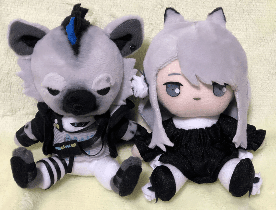 スポット＆ヘビーレイン自作ぬい｜杢✂