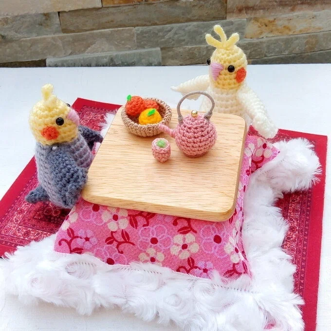 鳥用こたつ｜アトリエトモコ