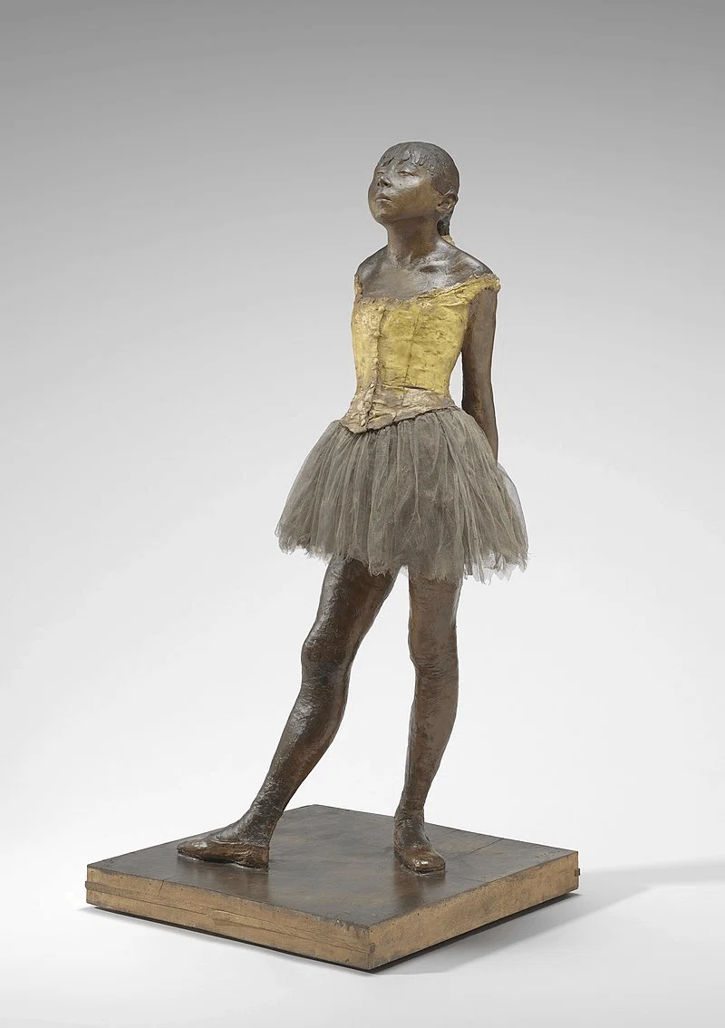 エドガー・ドガ edgar degas 14才の小さな踊り子 ブロンズ像】 よ