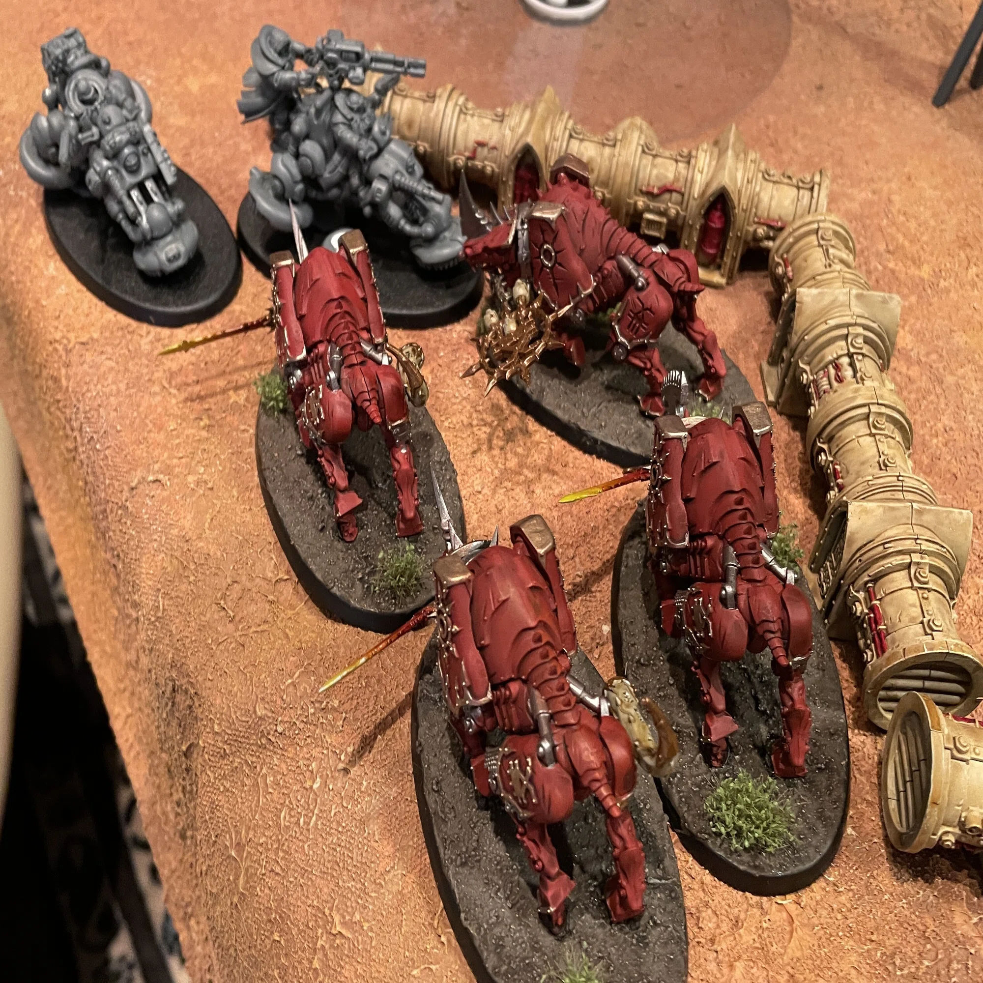 ウォーハンマー40k ケイオスディーモン：フレッシュハウンド＆ブラッド 