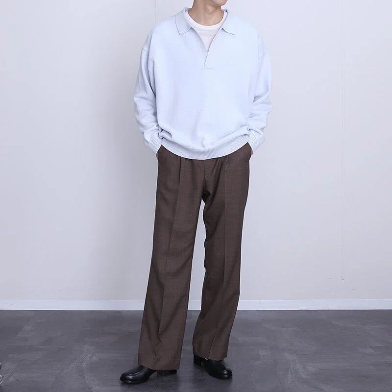 首元の印象って大事ですよね。【MEIAS】LILY CO/PE SKIPPER PULL OVER