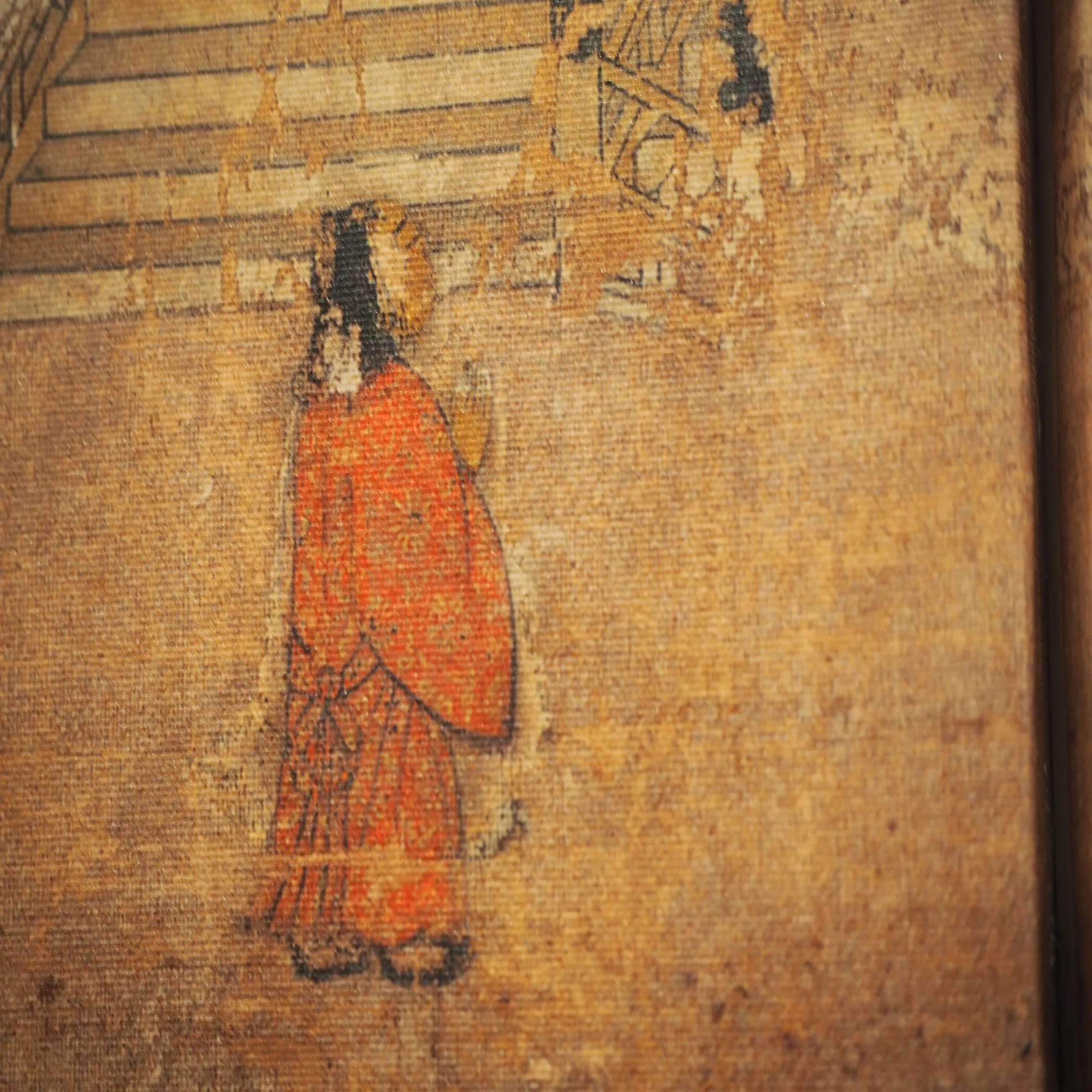 国宝『聖徳太子絵伝』を間近で見たら、その精緻な描写がゴイスーだった 