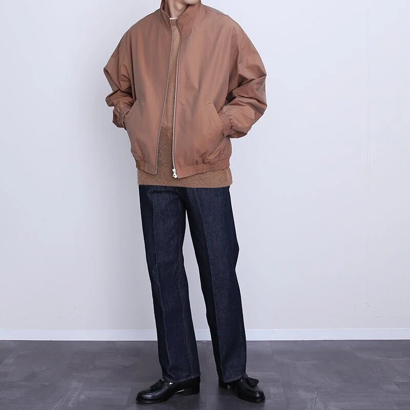 コレクションでも目立っていた【AURALEE】FINX TUSSAH CHAMBRAY ZIP 