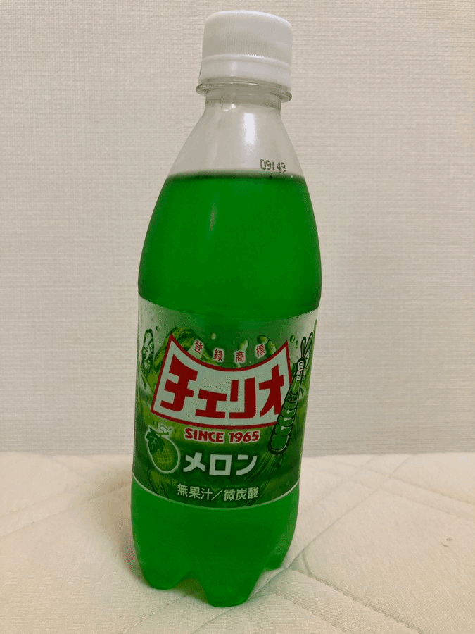 メロンソーダレビュー】チェリオメロン・MEGA700MELONMEGA700MELON