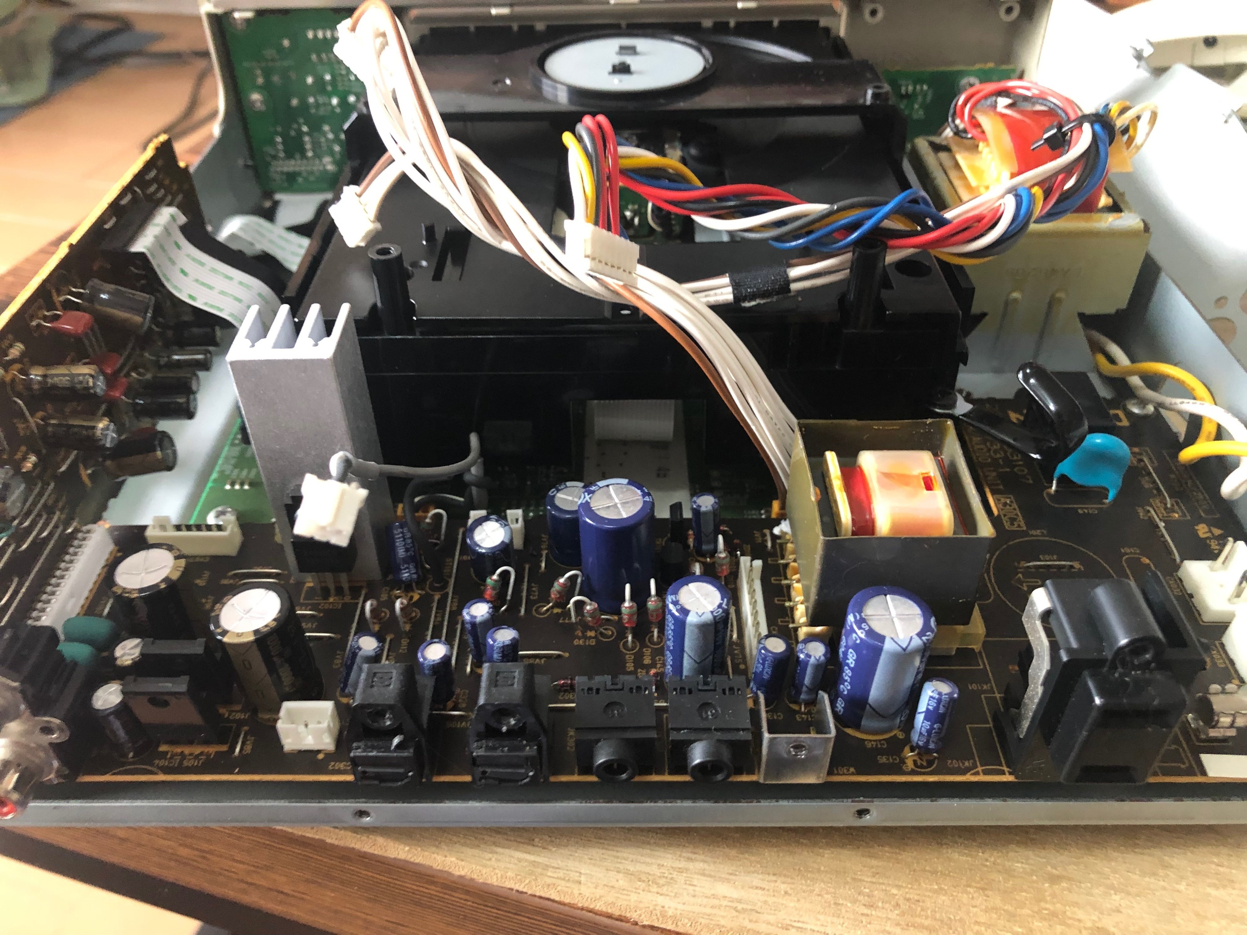 Audio Hardware Renovation REC=ジャンクオーディオ 修理録= CD