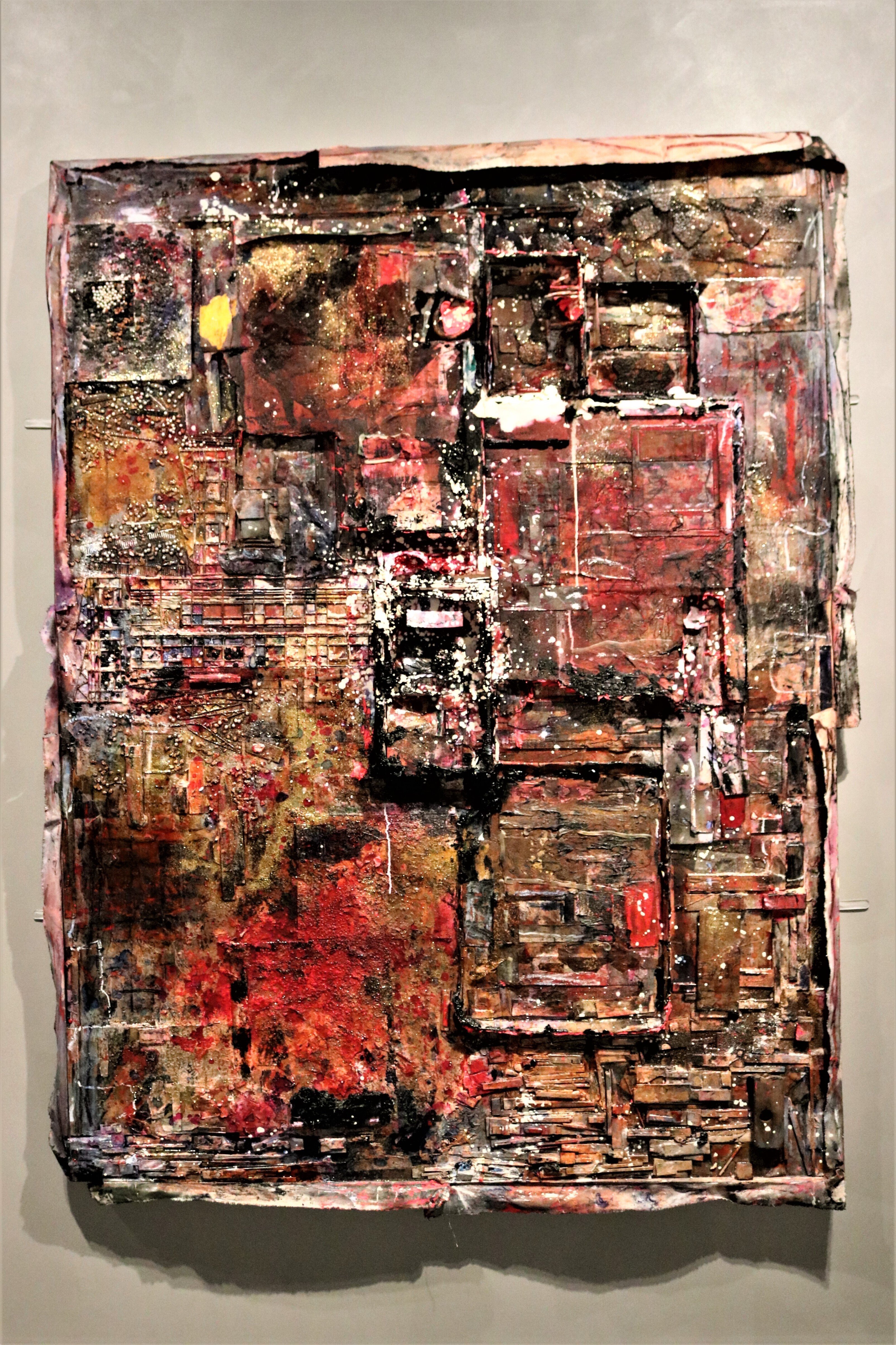 大竹伸朗 スクラップブック 見開選100 大竹伸朗展」スクラップ・カード