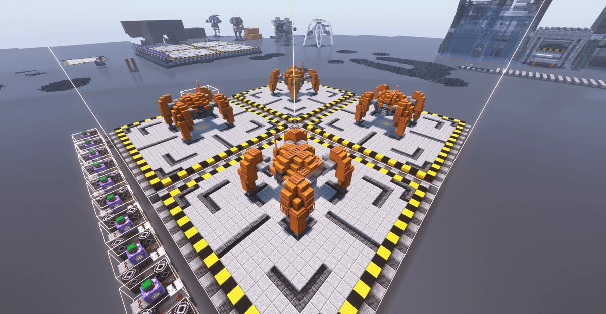 Third-Generation Machine Kit! [Minecraft] [Structure Block]｜haru