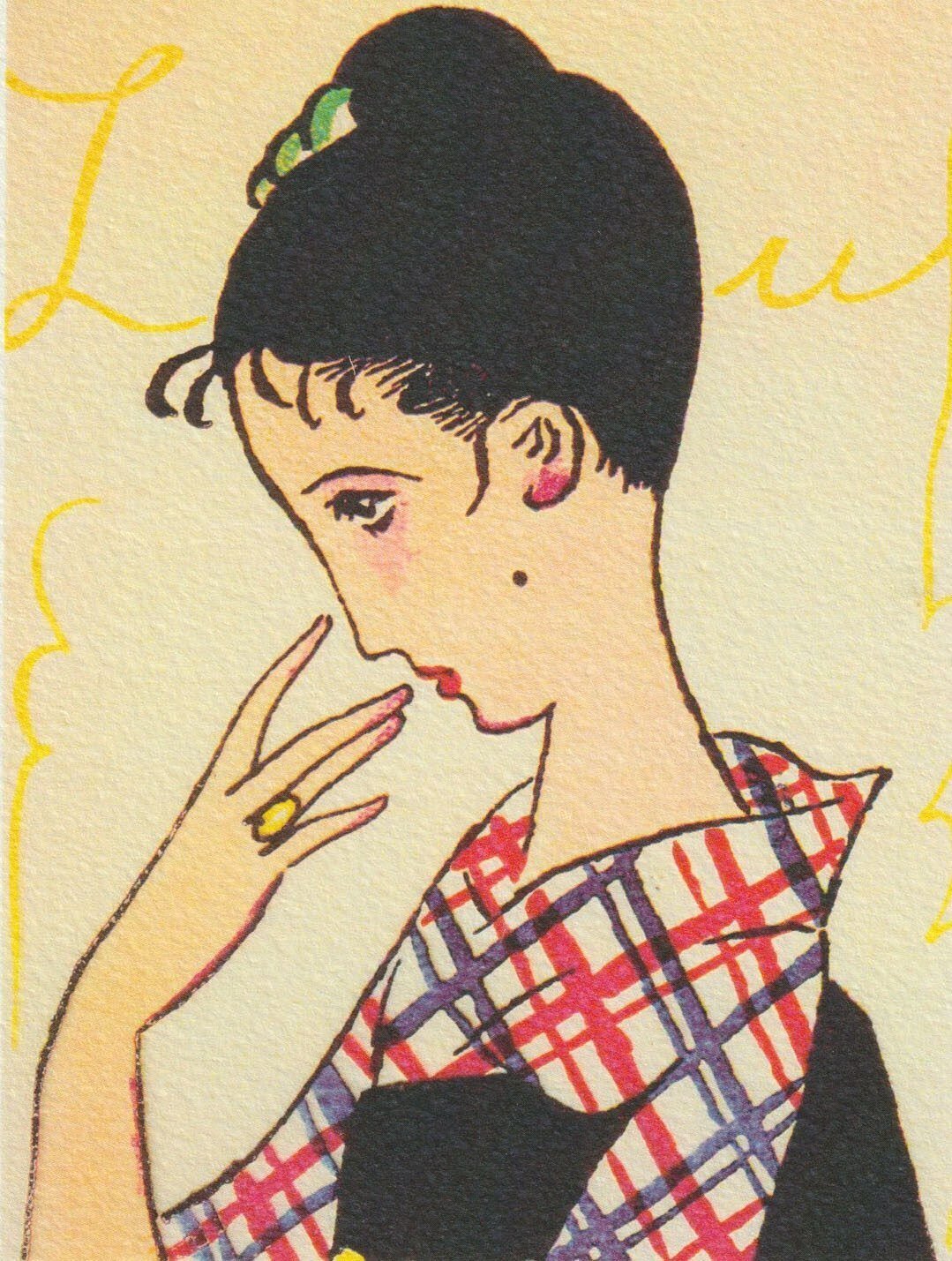 竹久夢二・作品にみる独特な手指の形|塚本芳久 竹久夢二・作品にみる独特な手指の形|塚本芳久
