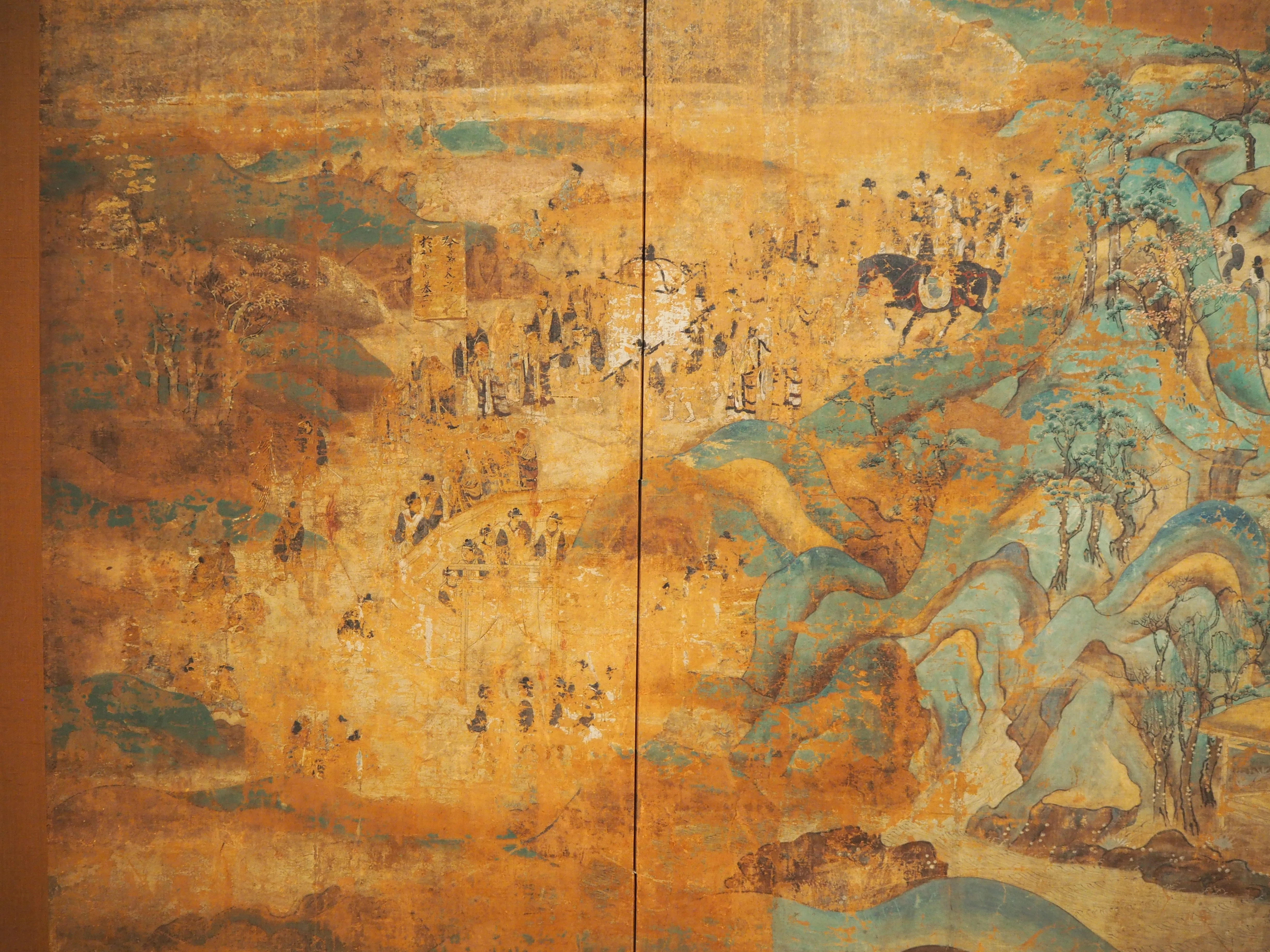 国宝『聖徳太子絵伝』を間近で見たら、合戦図の迫力が凄かった
