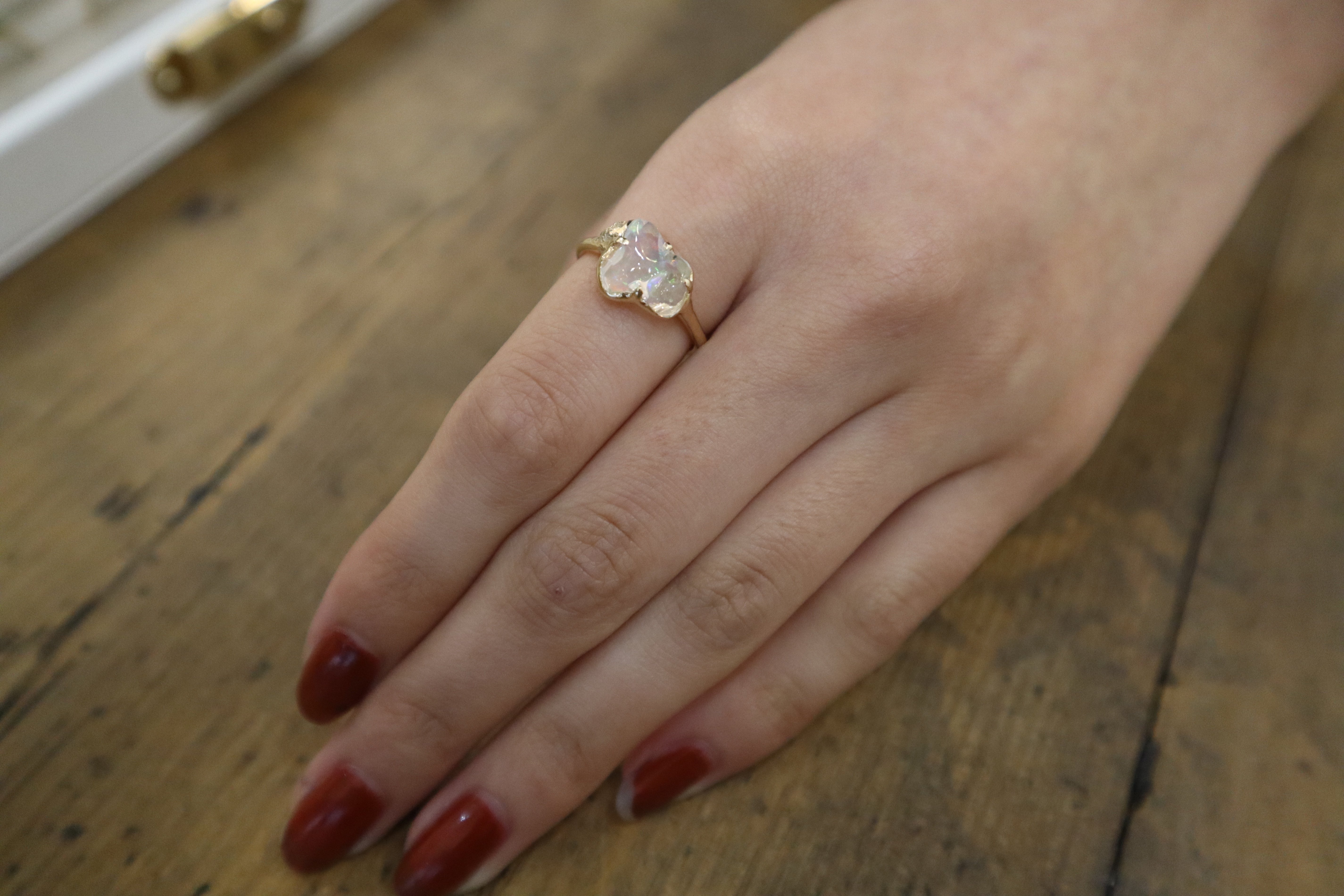 【値下げ】スフェーン リング fillyjonk フィリフヨンカ 10号 Fillyjonk / カスミソウリング r-01 – Fuligo / Fuligoshed