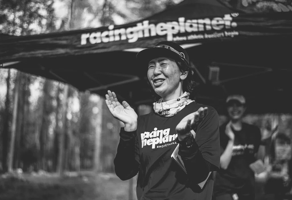CP3のサンディさん(Photo Credit: Racing The Planet)