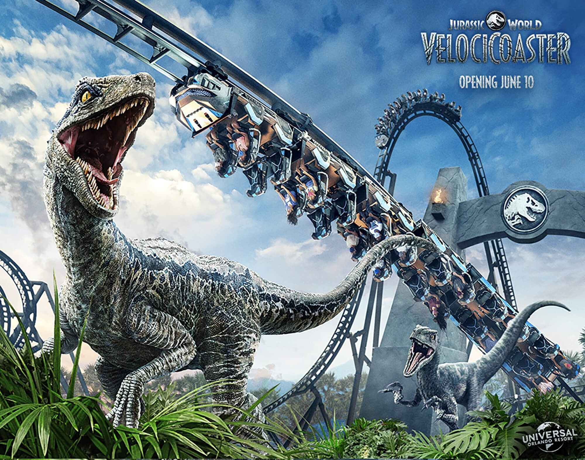 【世界数量限定】ジュラシックパーク/ユニバーサル スタジオ/ユニバ/リトグラフ Jurassic Park: The Ride Closing for More Than a Year at