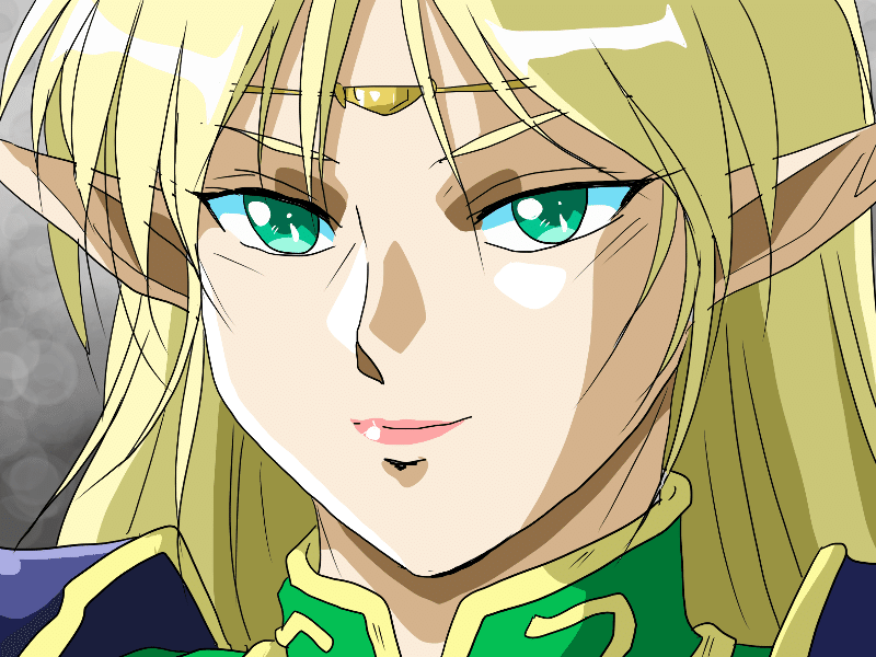 ロードス島戦記　ディードリット　イラスト 懐かしのロードス島戦記のディードリットを描きました☺️ こんにちは