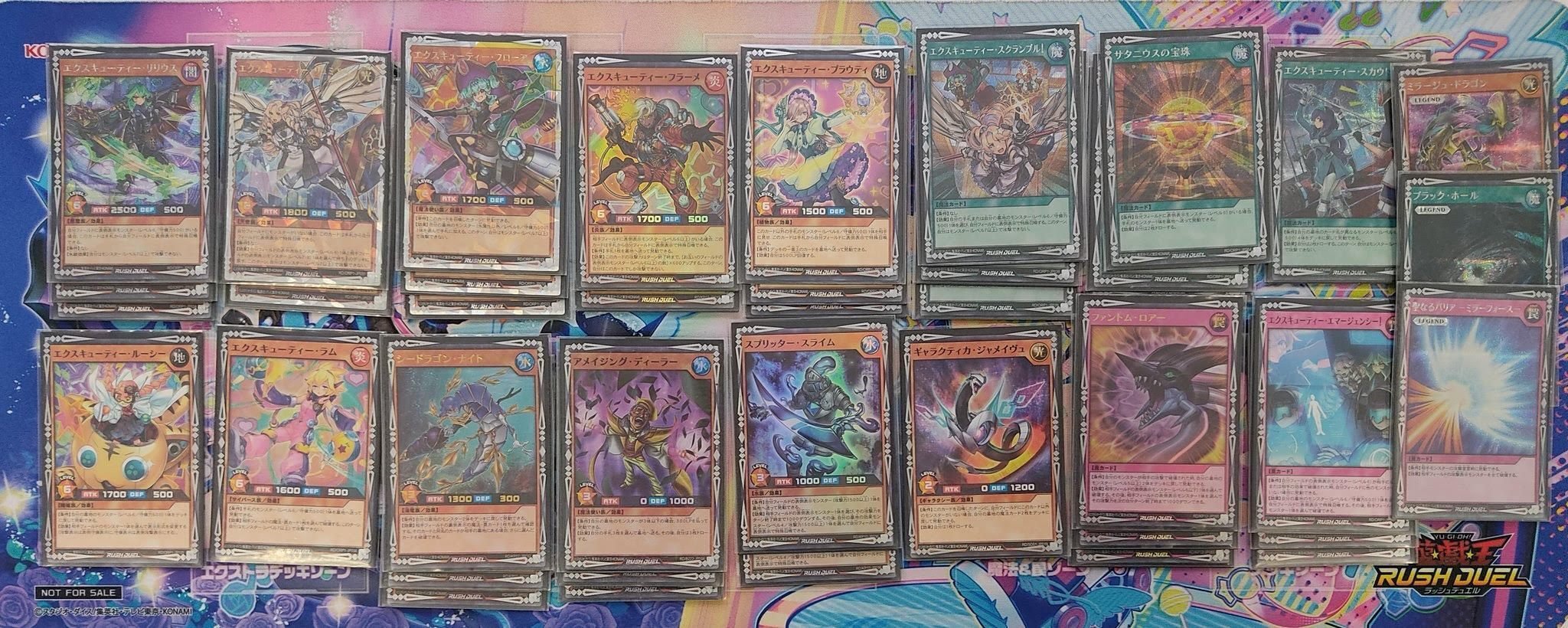 ラッシュデュエル優勝デッキ分布（23/1/28～2/3の96個）｜遊戯王