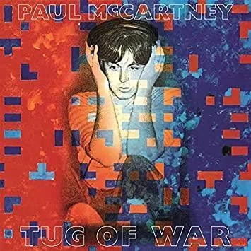 ポールマッカートニー TUG OF WAR ポスター 当時物　　　R8SB352 Paul McCartney「Tug of War」(1982)｜音楽の杜