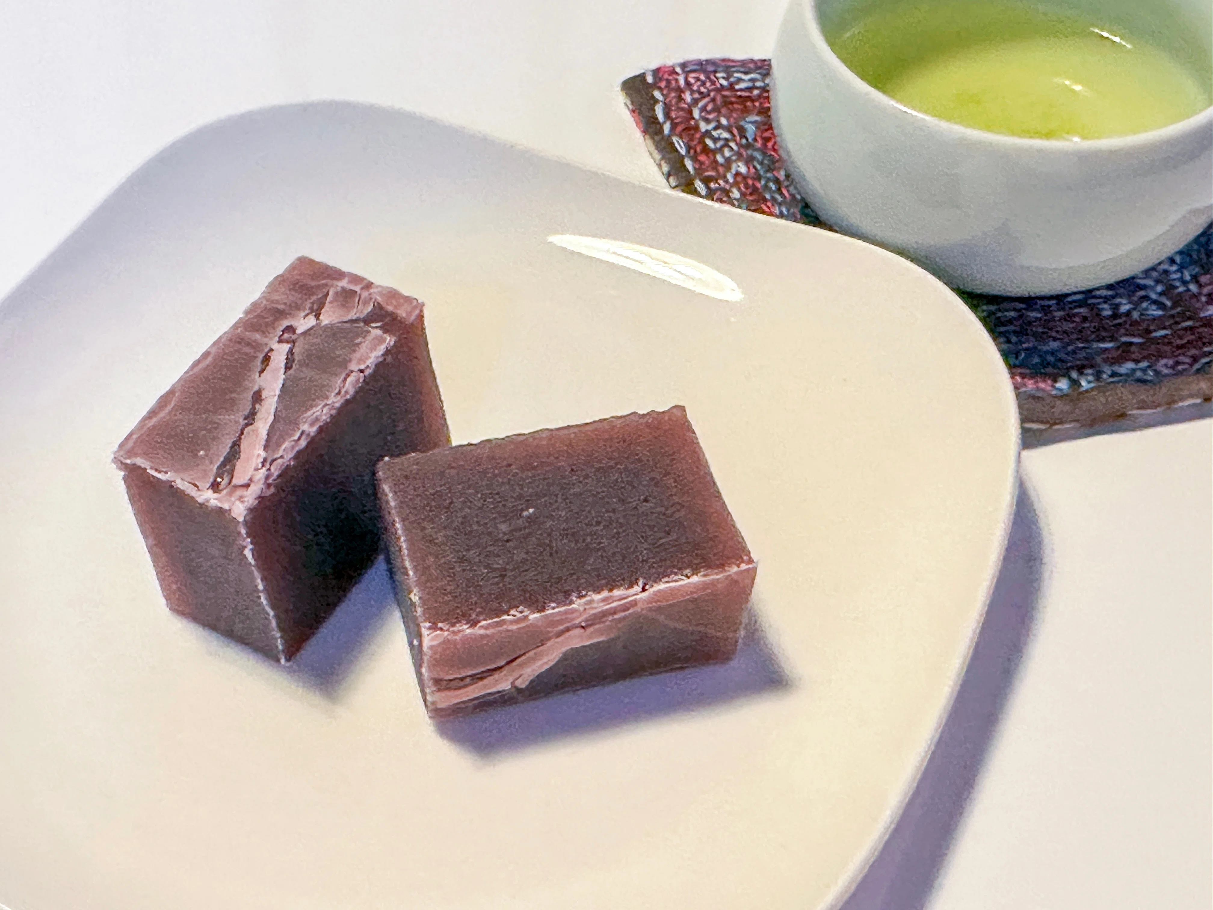 羊羹 砂糖 結晶