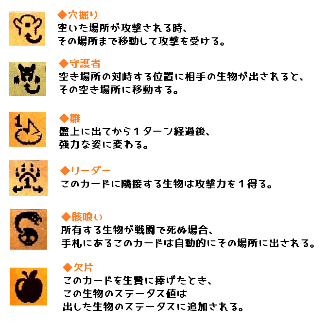INSCRYPTION＜印の能力一覧＞｜かじらないでください。