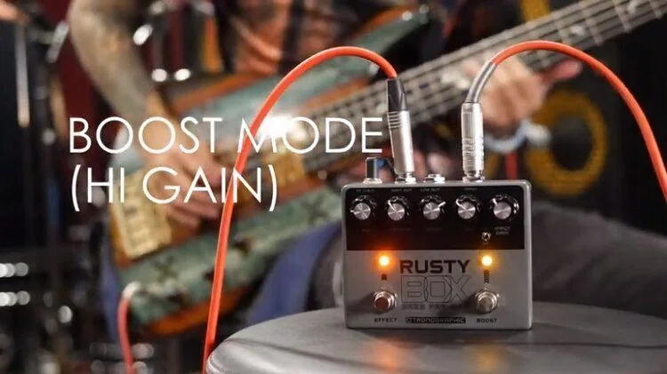 激しいベースには不可欠なプリアンプ！Tronographic Rusty BoxをFIRE