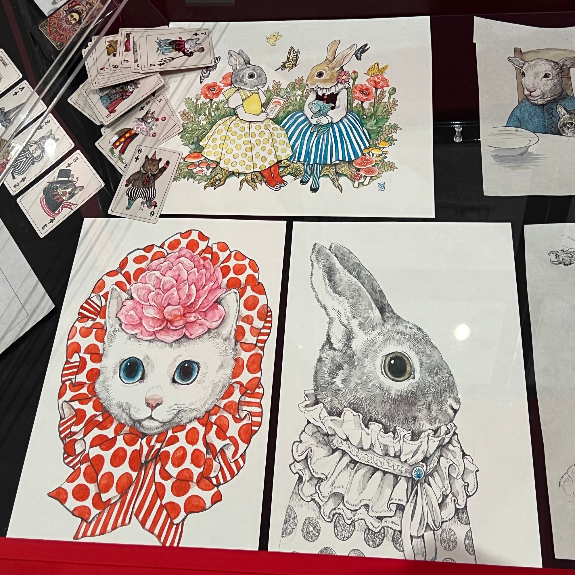 ち*ぃ様 ヒグチユウコ 複製画 Alice in wonderland （すず on X  