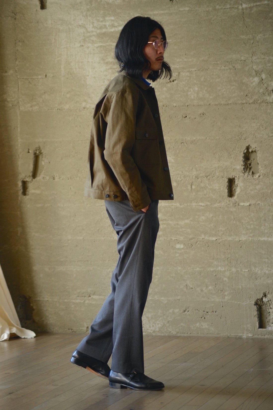 Cale 23ss COTTON CANVAS WASHER PANTS - ワークパンツ