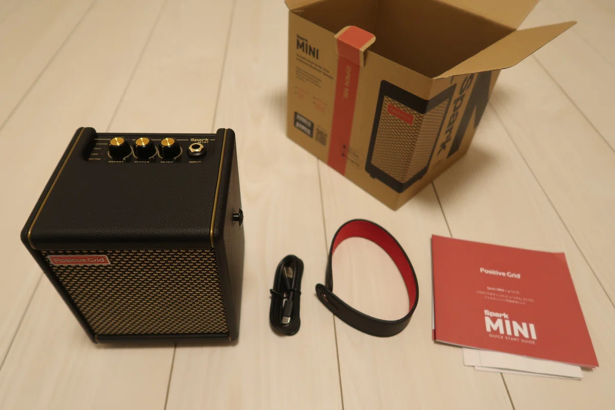 ギターアンプ「Spark MINI」買いました！｜仮免許