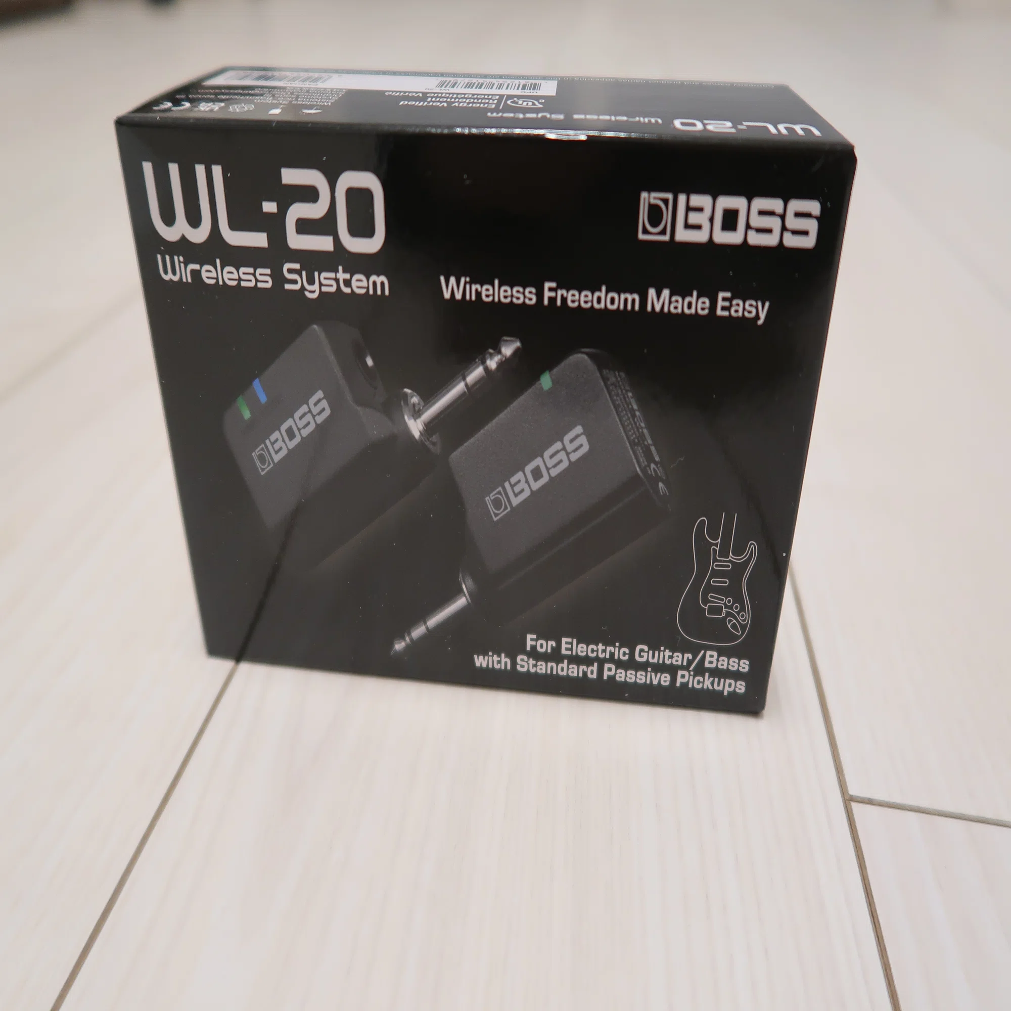 ワイヤレスシステム「BOSS WL-20」購入しました！｜仮免許