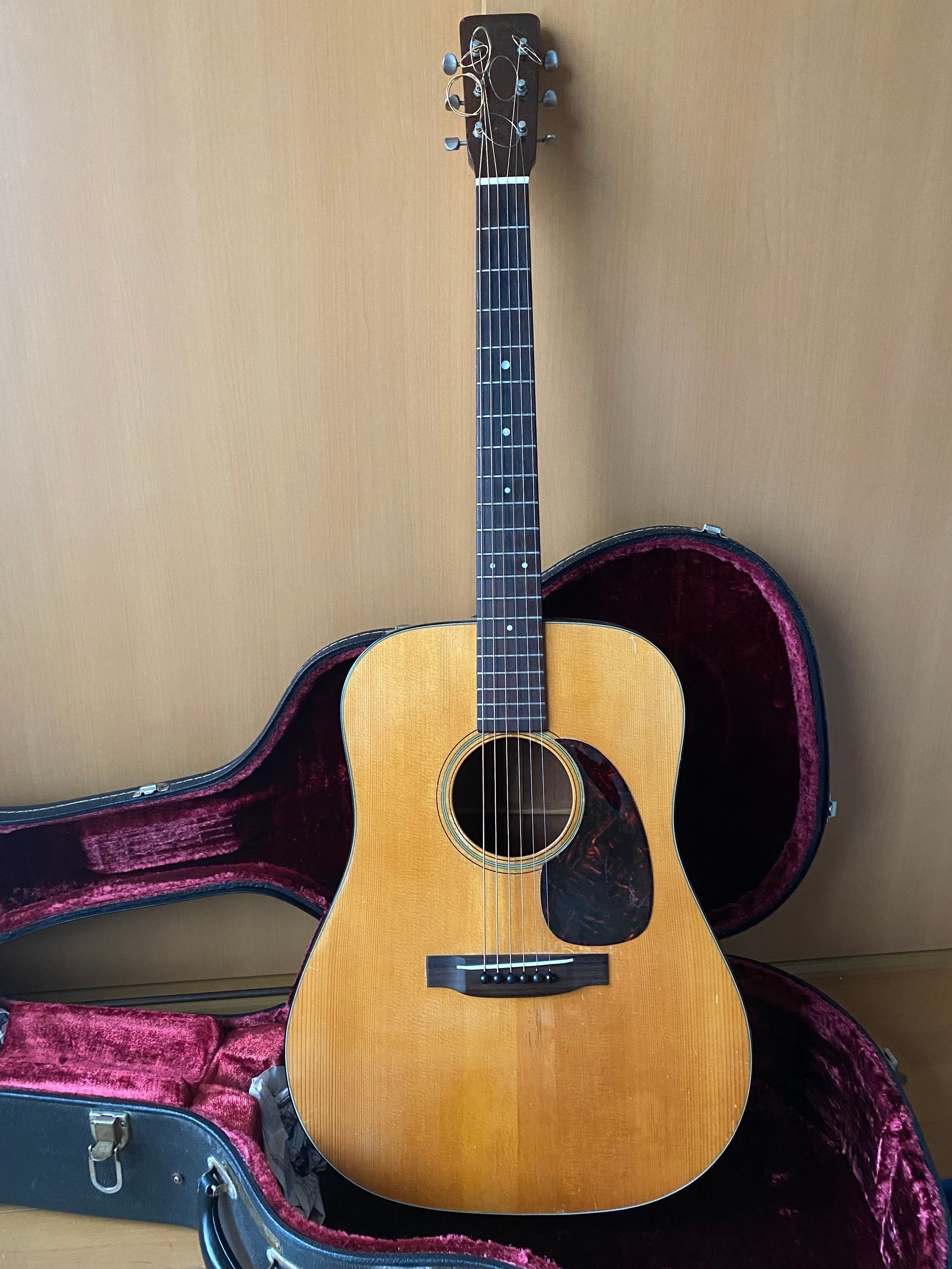 Martin - 1974年製 Martin D−18 ギター シリアル番号 338342の
