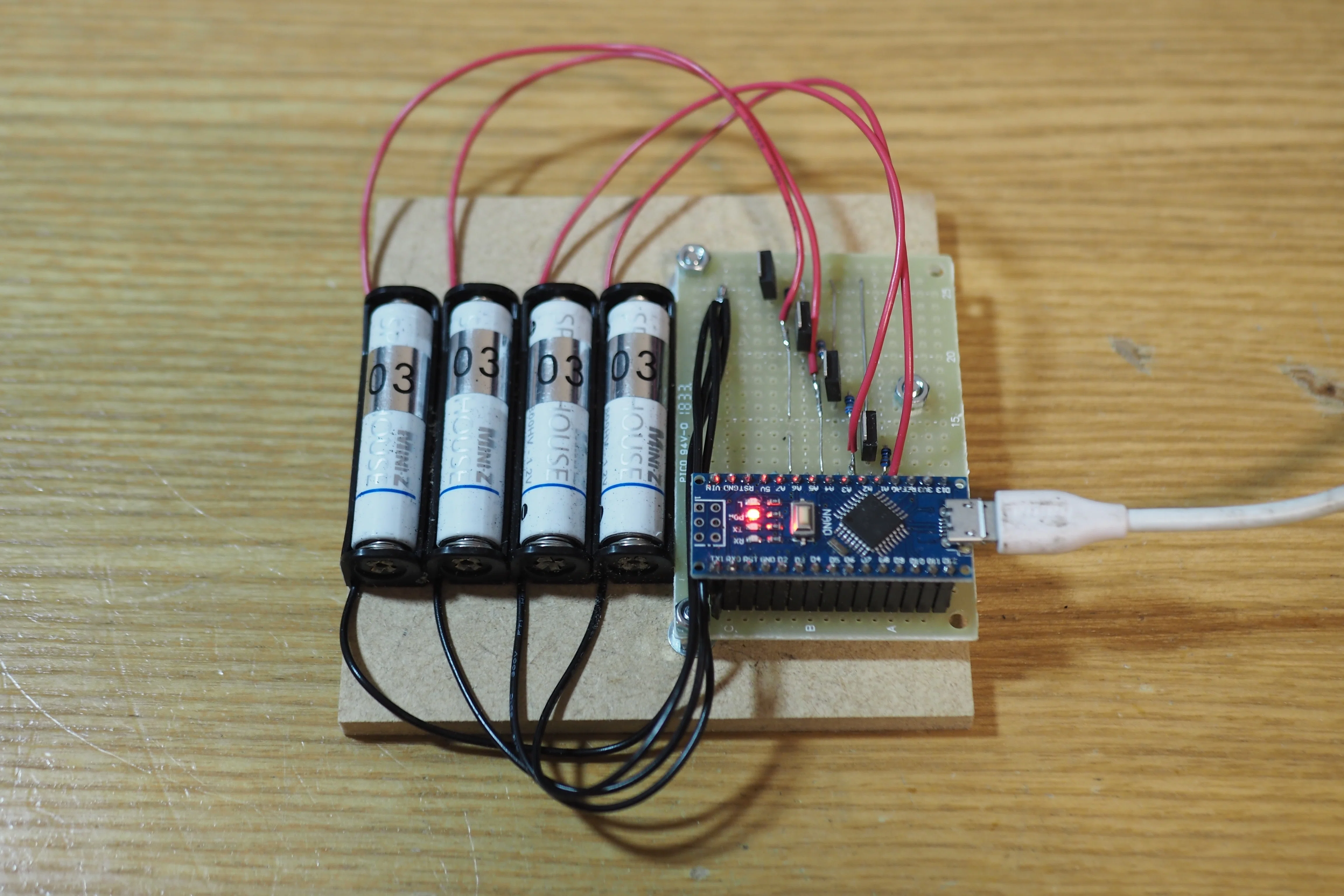 Arduinoで作る、ニッケル水素充電池の簡易単セル放電器｜Kuma