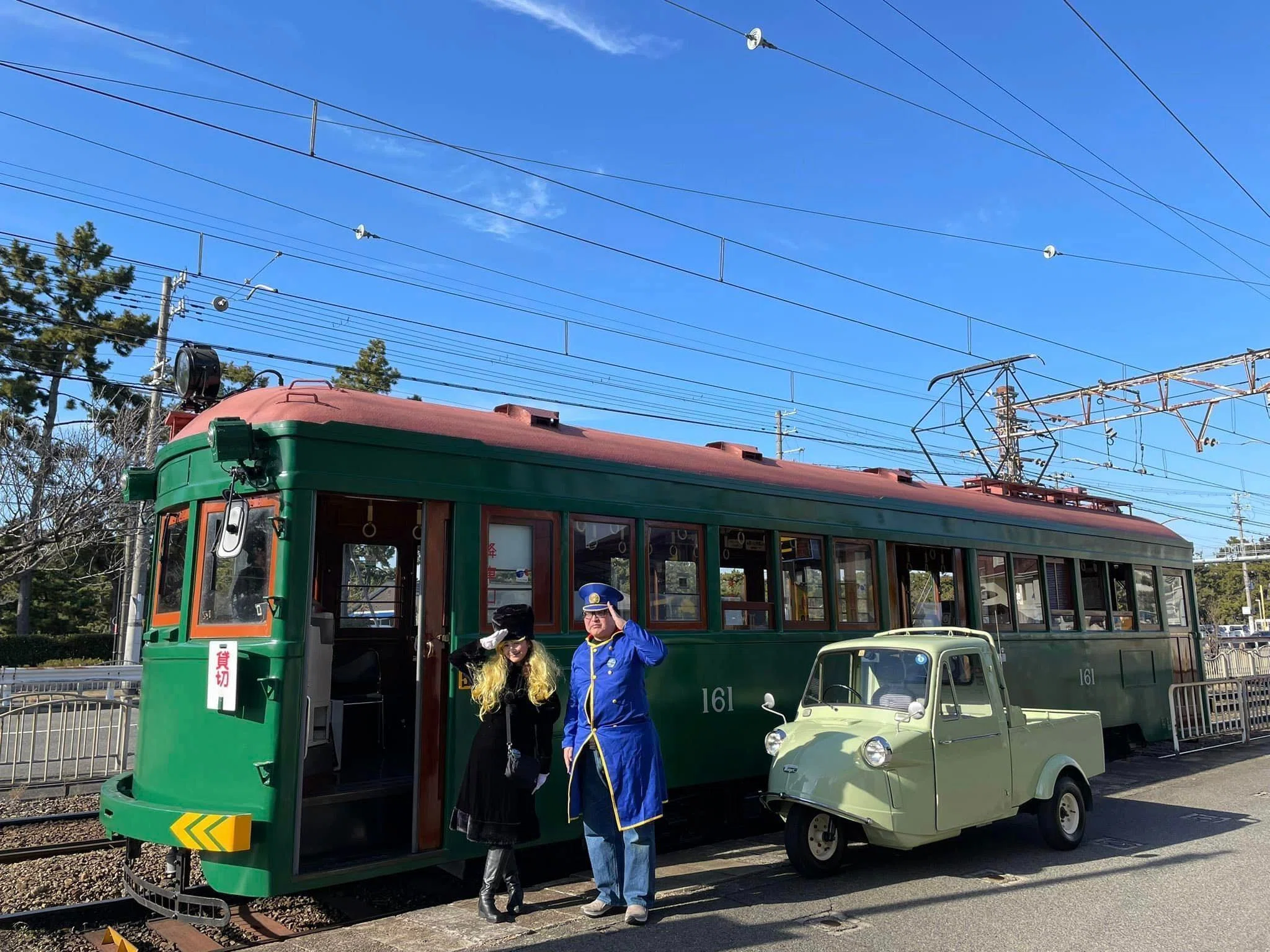走る文化財！阪堺電車 モ161 貸切！｜森川 あやこ
