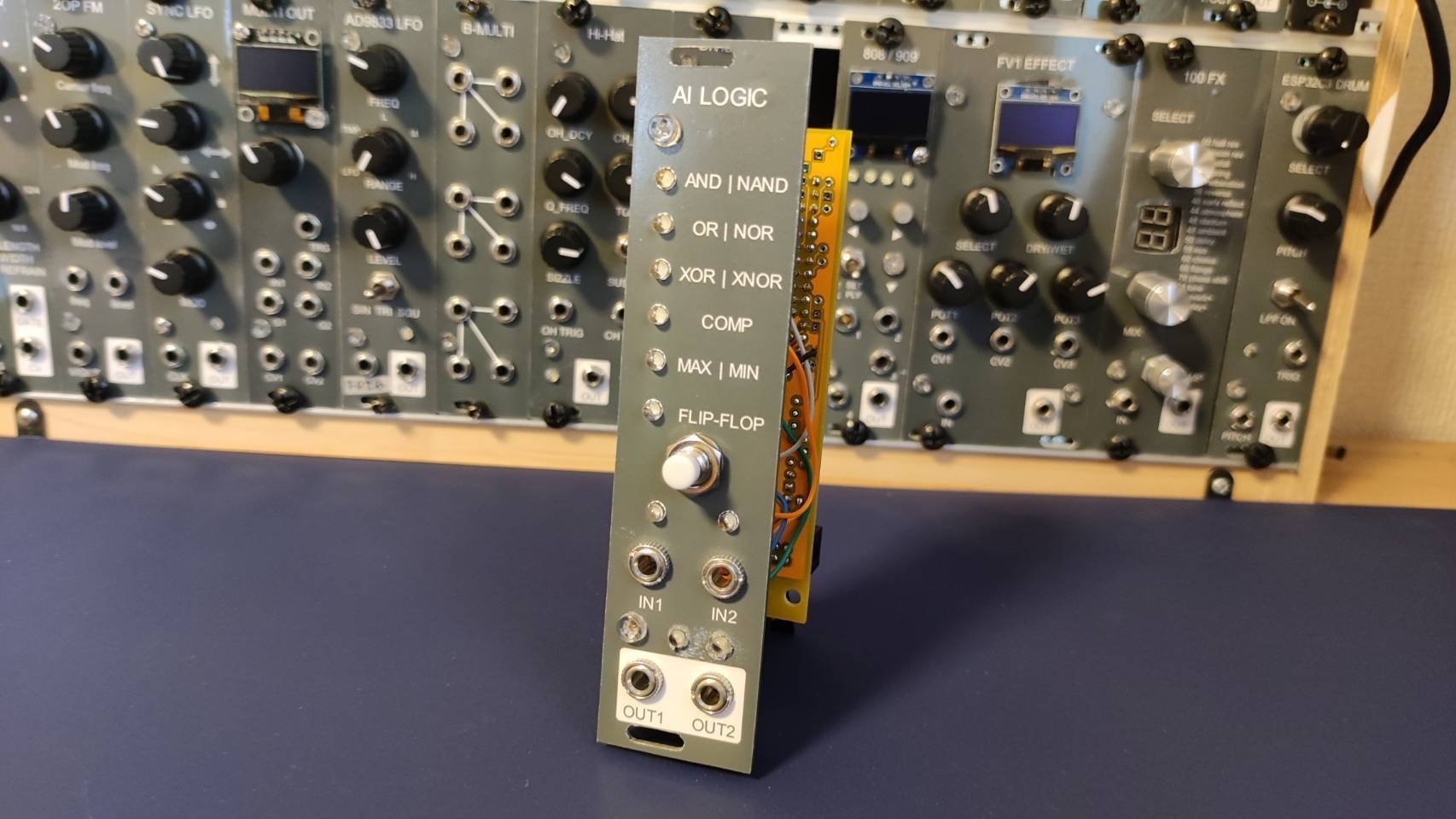 $5 ChatGPT LOGIC - DIY Eurorack Modular Synthesizer|HAGIWO $5 ChatGPT LOGIC - DIY Eurorack Modular Synthesizer|HAGIWO