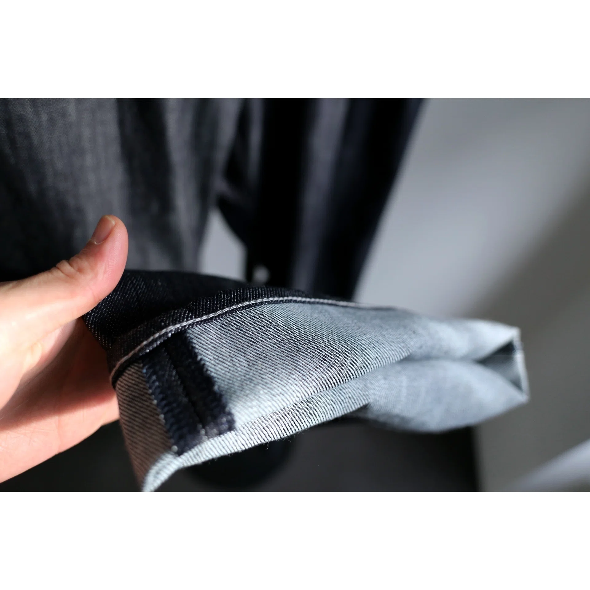 refomed(リフォメッド) -RIGHT HANDED DENIM PANTS- ラフに端正な