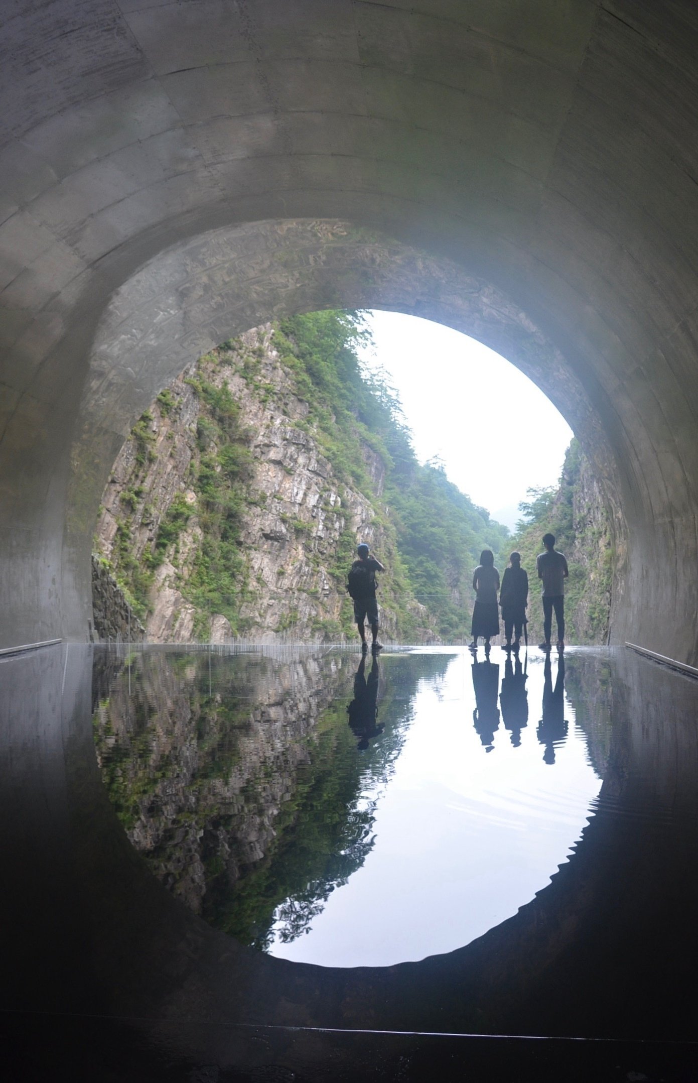 そのトンネルは自然の力を増幅させる｜sanchi
