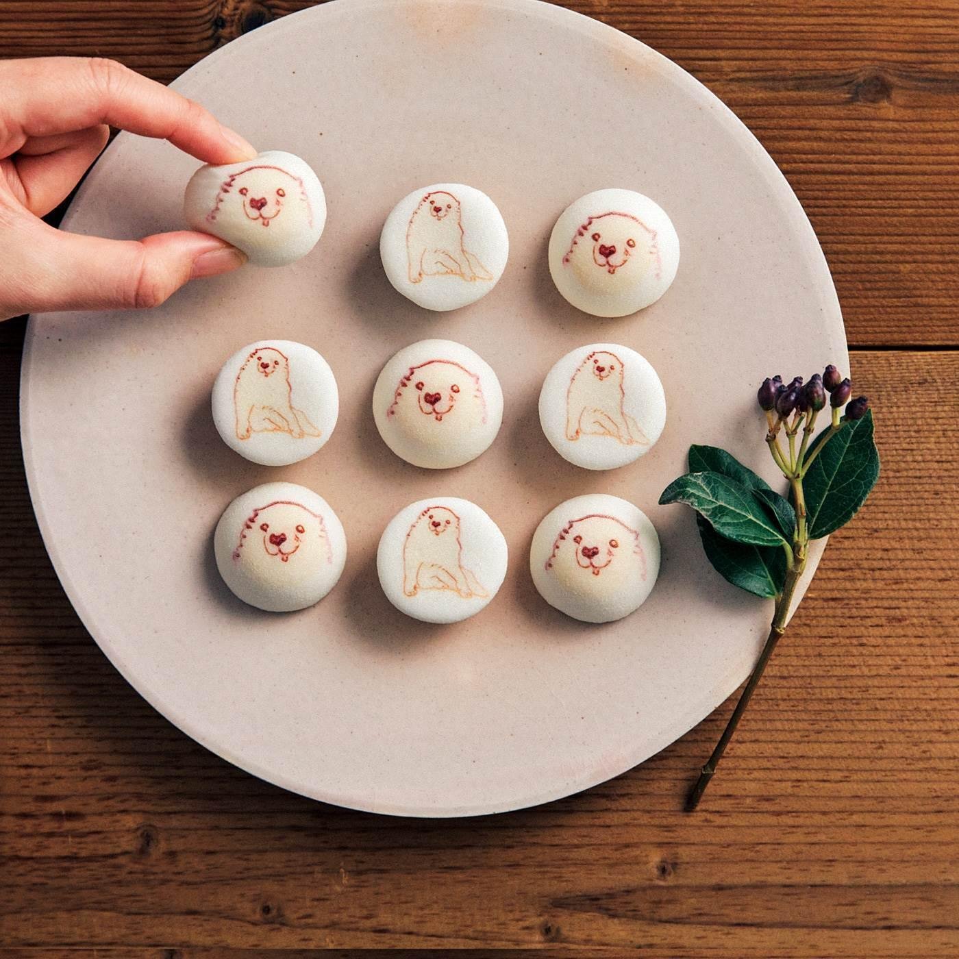 江戸わんこがスイーツに！芦雪犬の和風マシュマロ｜#江戸わんこ