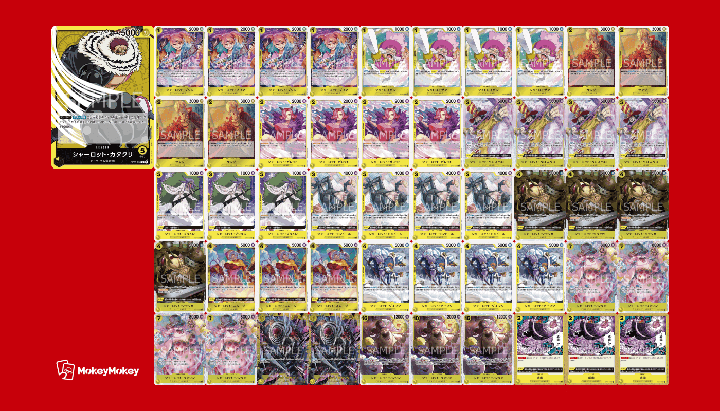 ワンピカード】第3弾環境 フラッグシップバトル 優勝 黄単カタクリ