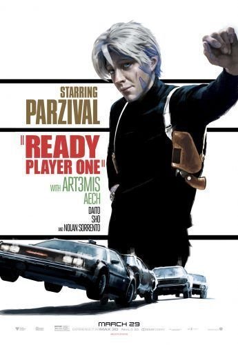 レディプレイヤーワン 1 シルクスクリーンポスター Amazon.co.jp: 映画ポスター レディプレイヤーワン READY PLAYER