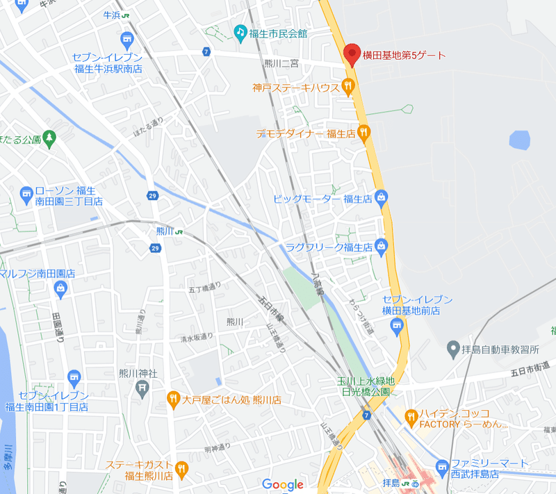 https://www.google.co.jp/maps/place/%E6%A8%AA%E7%94%B0%E5%9F%BA%E5%9C%B0%E7%AC%AC%EF%BC%95%E3%82%B2%E3%83%BC%E3%83%88/@35.7331699,139.3411953,19.5z/data=!4m14!1m7!3m6!1s0x60191f8a0c4033d3:0x146a8272ea6ea7ac!2z44K_44Kk44Og44K65qiq55Sw56ys5LqU44Ky44O844OI5YmN!8m2!3d35.733753!4d139.341042!16s%2Fg%2F1t_tkbj9!3m5!1s0x60191f0a4b9462bb:0x8d3ec3e4551f9098!8m2!3d35.7331777!4d139.341587!16s%2Fg%2F11s1s6tkjf