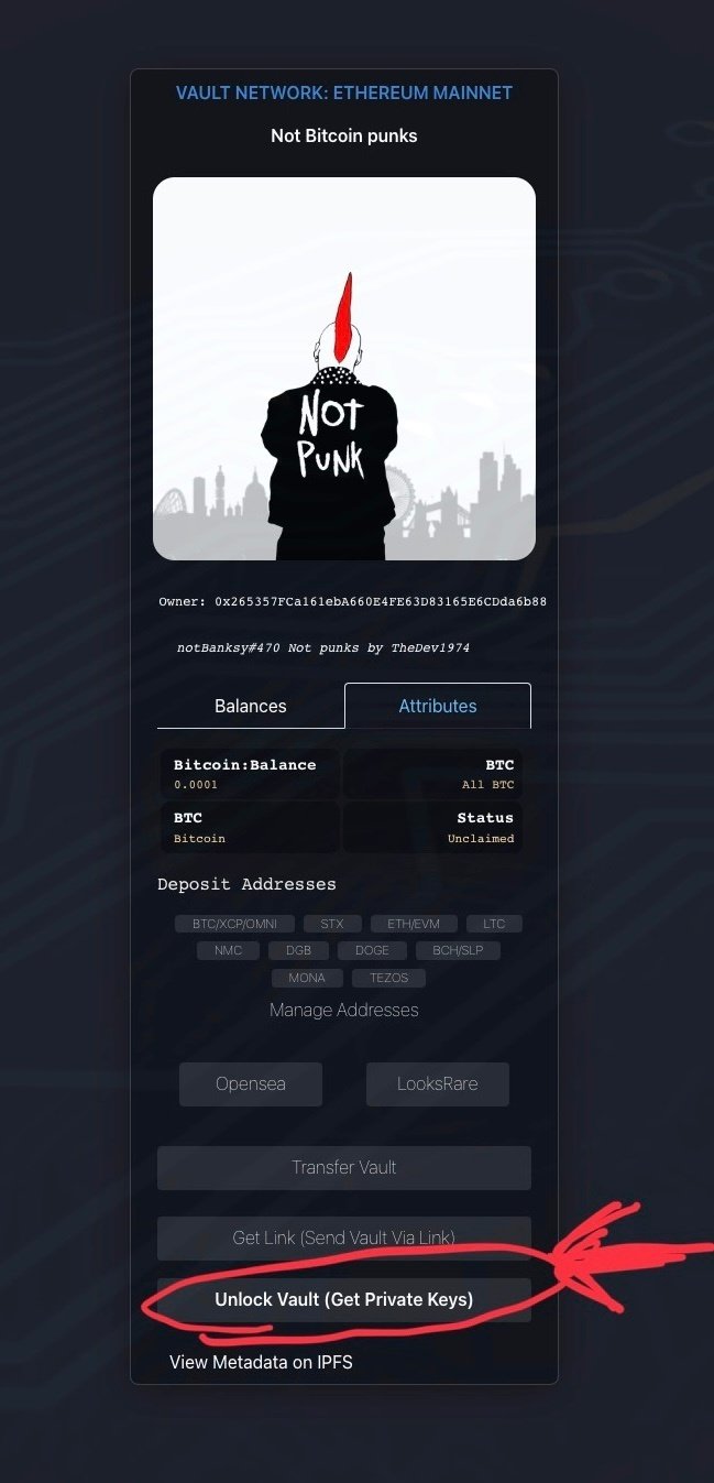 OpenSeaでビットコインNFTを買う方法(EmblemVault)｜Goro