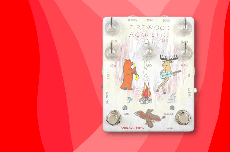 更に使いやすく進化したアコースティックギタープリアンプ！Animals