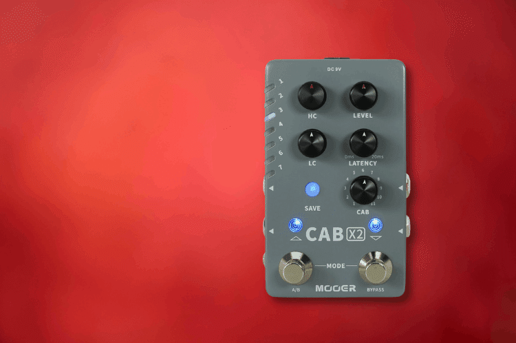 ステージで積極的に音を変えられるキャビネットシミュレーター！Mooer