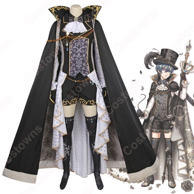 【黒執事】シエル book of Atlantic コスプレ衣装 シエル コスプレ衣装 Book of the Atlantic 黒執事 劇場版