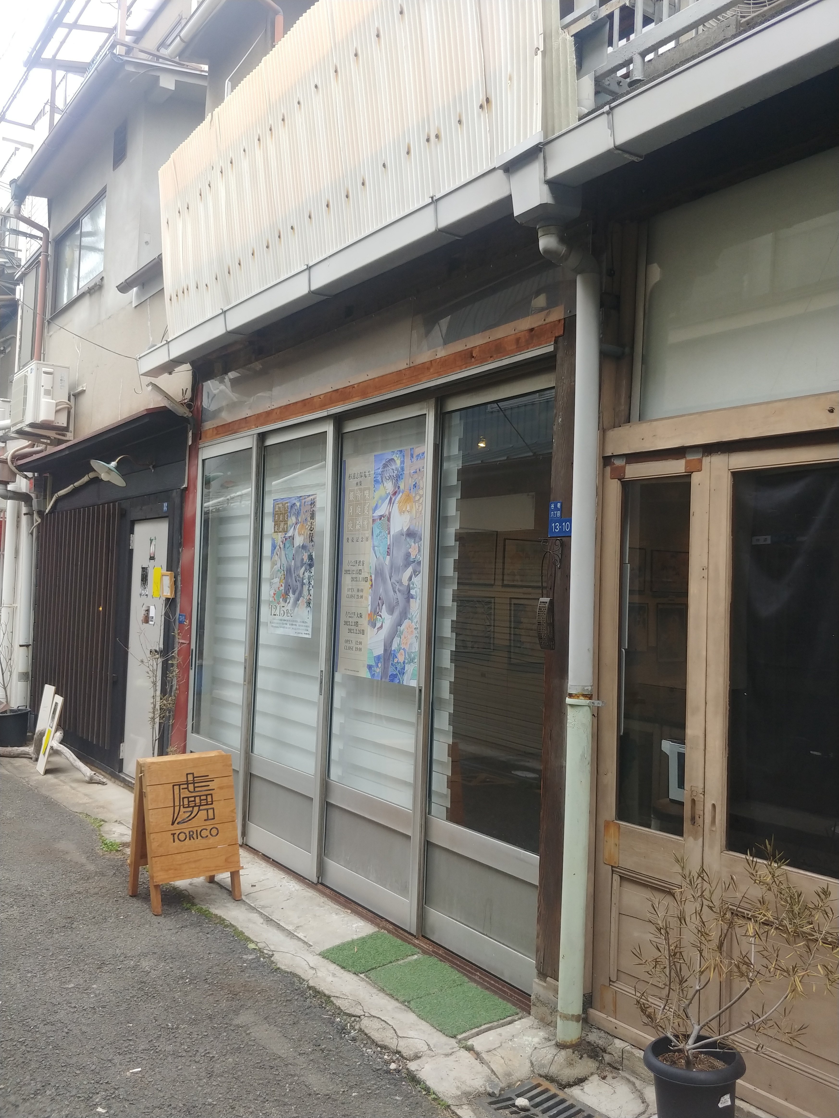 アナログ生原画の迫力ーー【大阪丨谷町】杉浦志保『銀の音咲く月