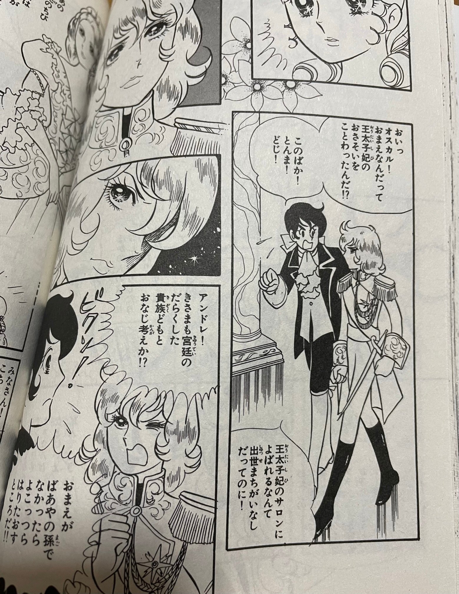 ベルサイユのばら』-その3 アンドレ登場！オスカルとは兄弟？男友達