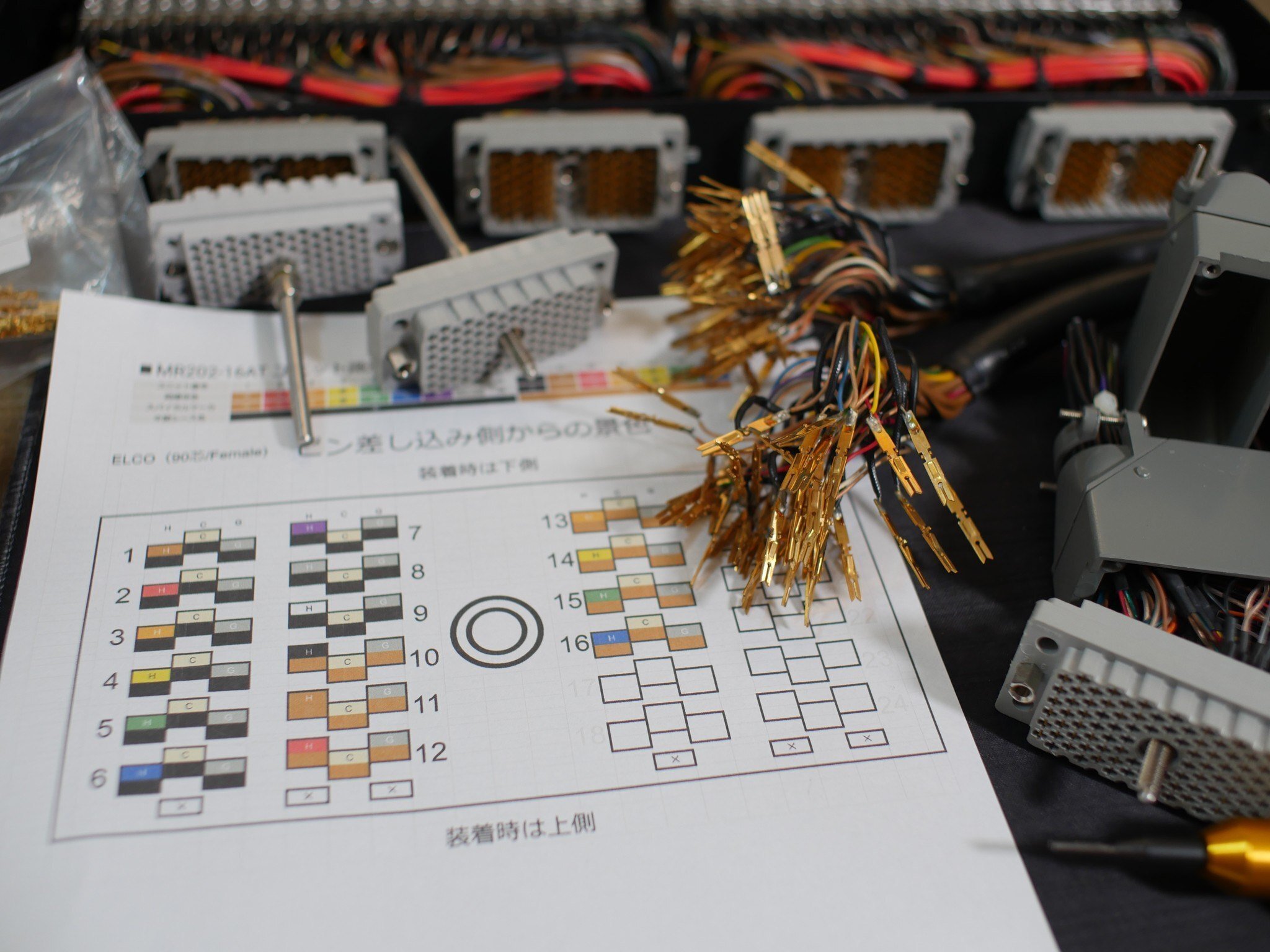 アナログオーディオケーブルのラスボス「ELCO」コネクターの自作に初