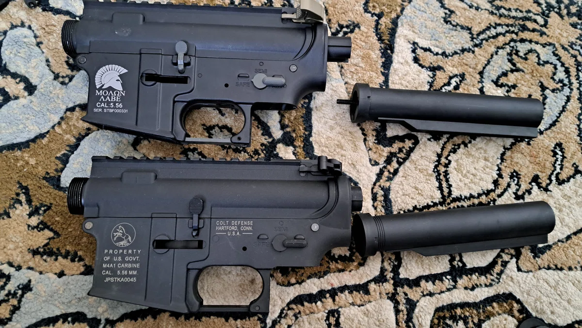 S&T M4 G3ETUシリーズのスポーツライン電動ガンフレームの互換性 