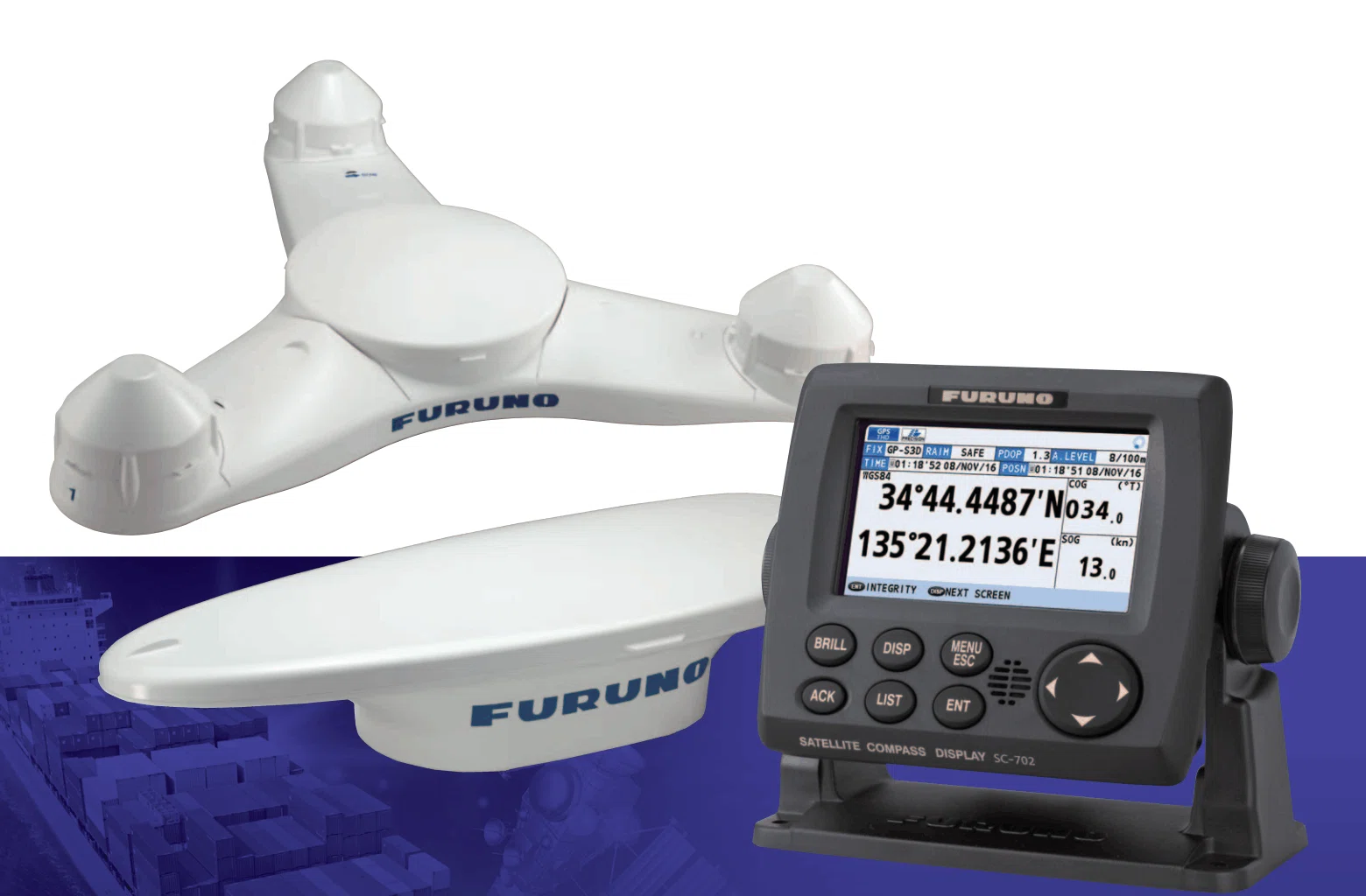 FURUNO 古野電気 フルノ FURUNO SC-50 サテライトコンパス FURUNO 古野電気 フルノ FURUNO SC-50 サテライトコンパス