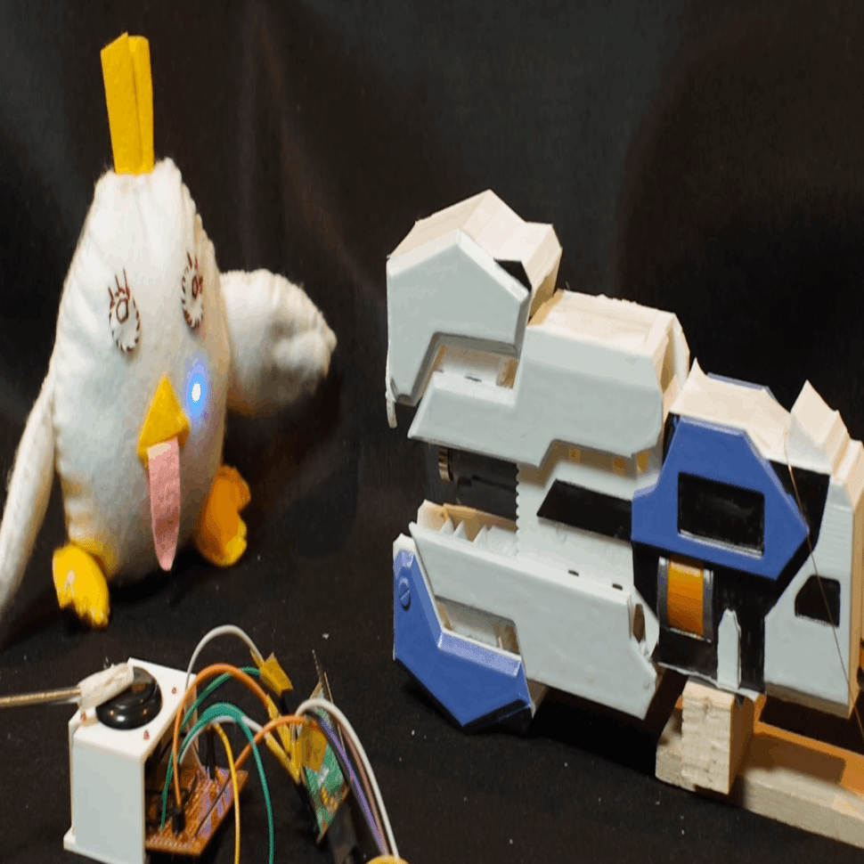 ブルアカ2周年アート】動く！光の剣型レーザーポインター【工作】｜みくじ