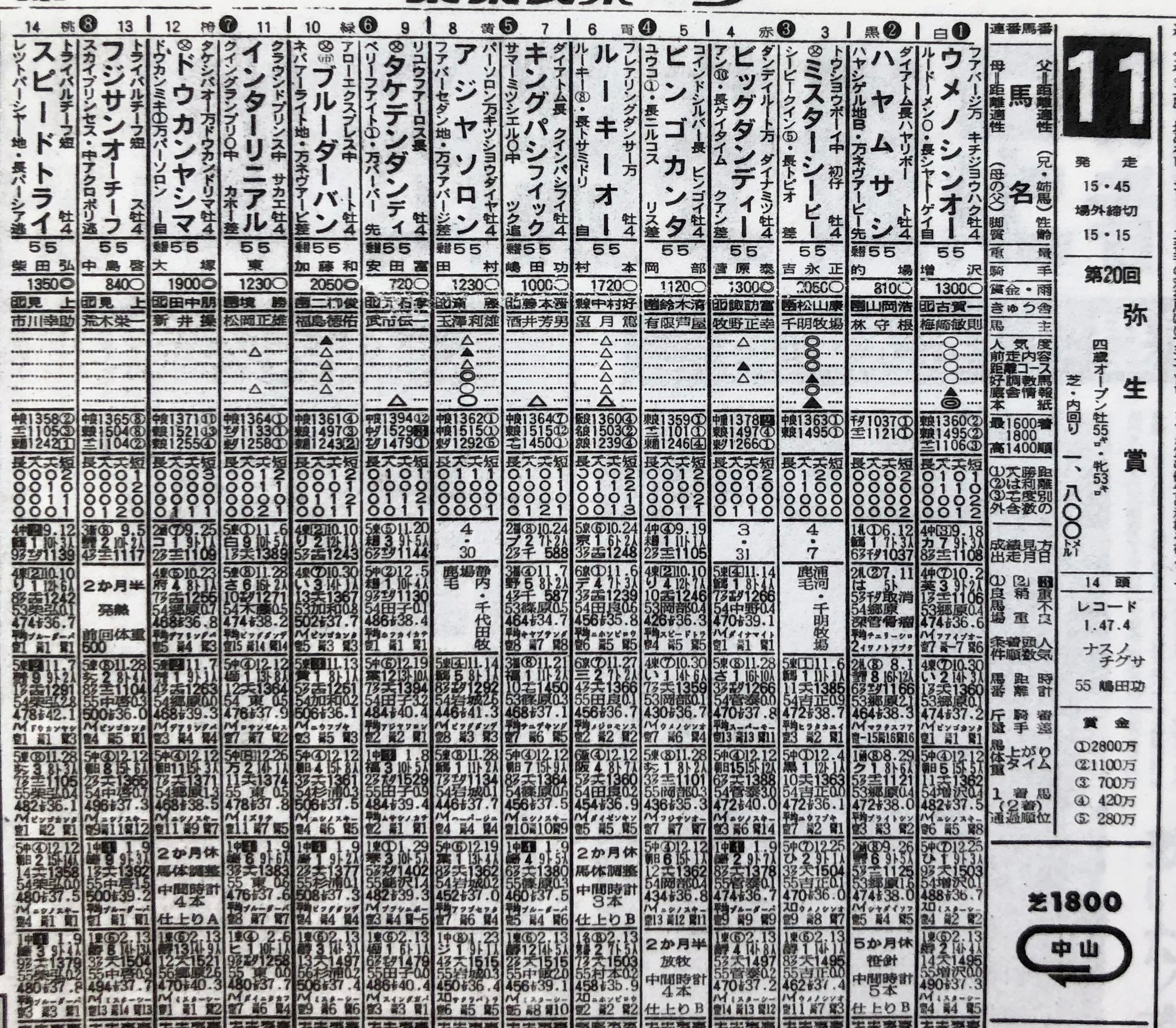 ついに実装！セオリー無視の三冠馬・ミスターシービーを東スポで