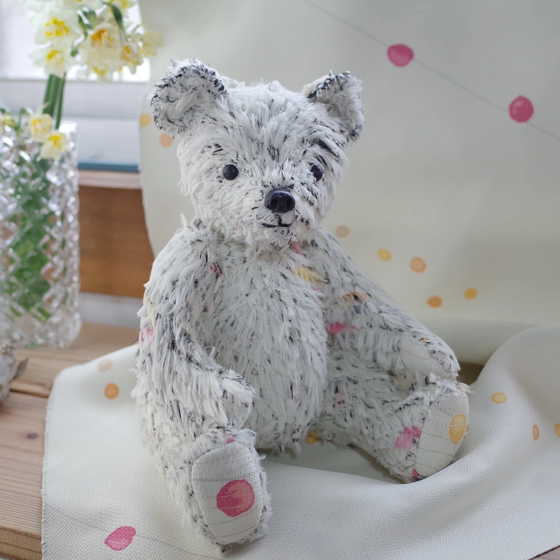 遮光カーテンでテディベアを作ってみた｜BEAR KNOT（浅井 友紀）