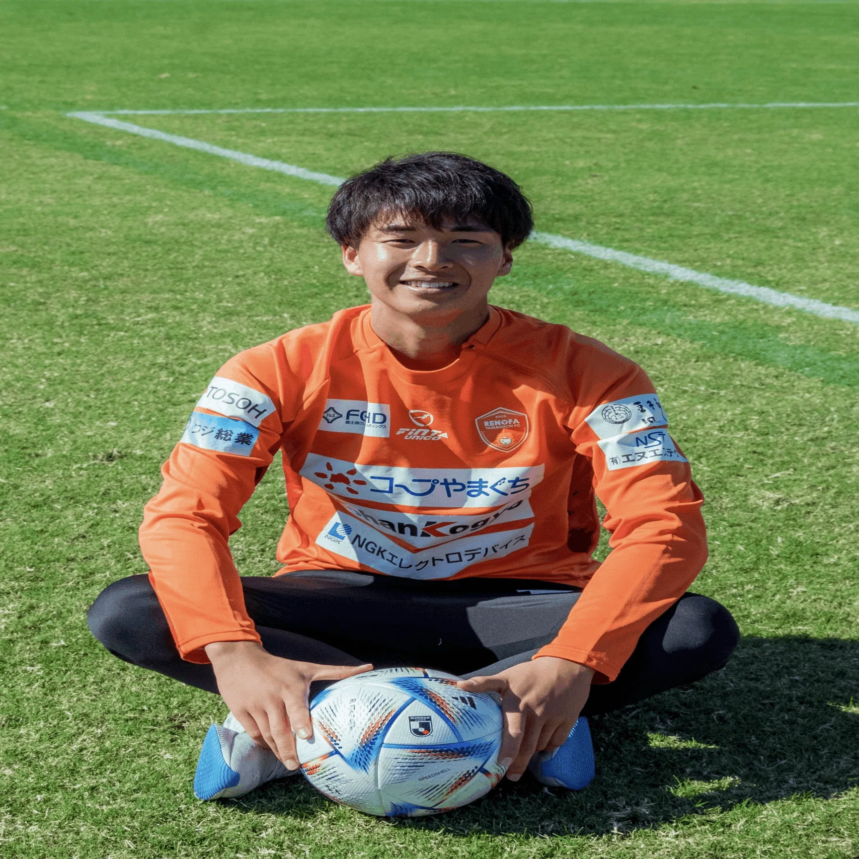 Kota Kawano レノファ山口河野孝汰選手2024ロッカーボード