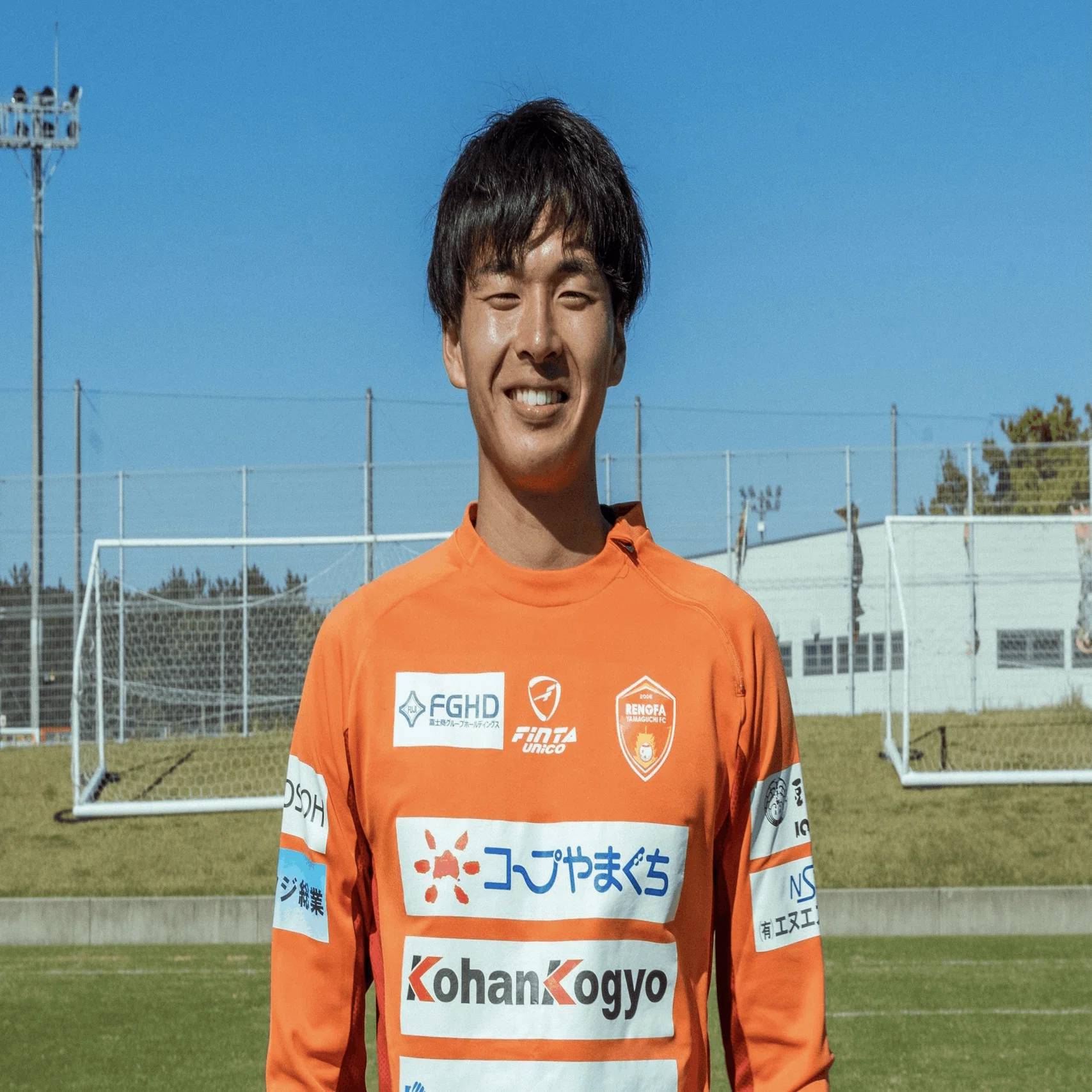 地元から世界を目指す若きストライカー。J2レノファ山口FC 河野孝汰